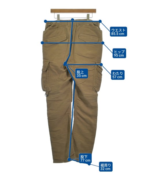 CABANE de zucca（カバンドズッカ）カーゴパンツ ベージュ サイズ:L メンズ/2200627925047