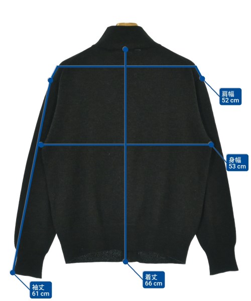 CABANE de zucca（カバンドズッカ）ニット・セーター グレー サイズ:M メンズ/2200671790073