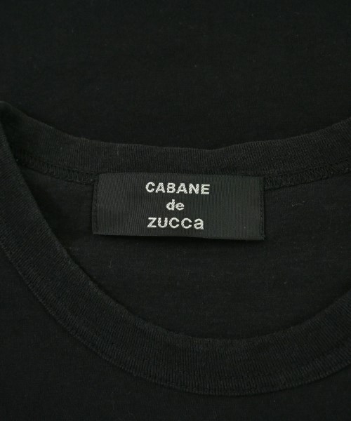 CABANE de zucca（カバンドズッカ）Tシャツ・カットソー 黒 サイズ:M メンズ/2200675726047