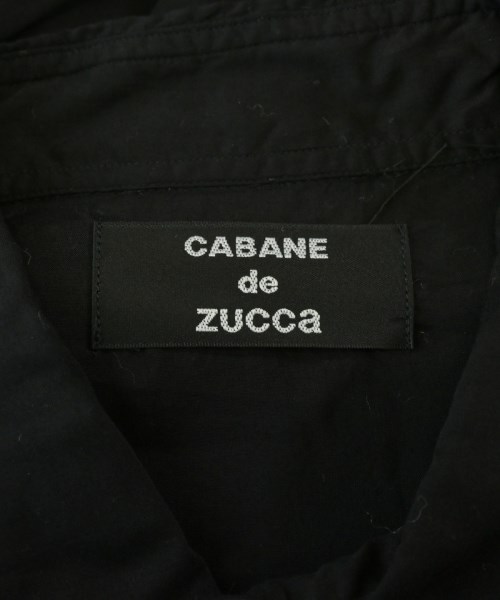 CABANE de zucca（カバンドズッカ）カジュアルシャツ 黒 サイズ:M メンズ/2200692097199