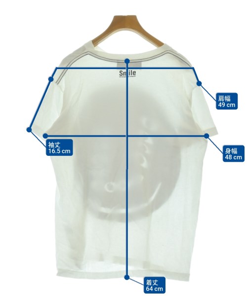 CABANE de zucca（カバンドズッカ）Tシャツ・カットソー 白 サイズ:M メンズ/2200696690587