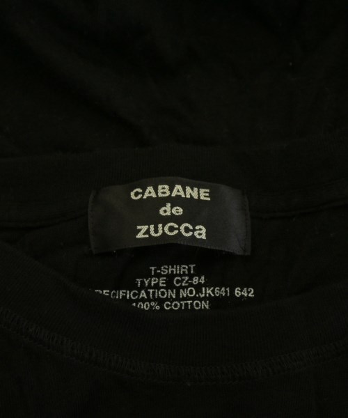 CABANE de zucca（カバンドズッカ）Tシャツ・カットソー 黒 サイズ:L メンズ/2200696690730