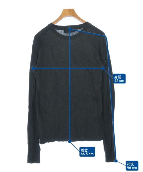 CABANE de zucca（カバンドズッカ）Tシャツ・カットソー 黒 サイズ:L メンズ/2200696690730