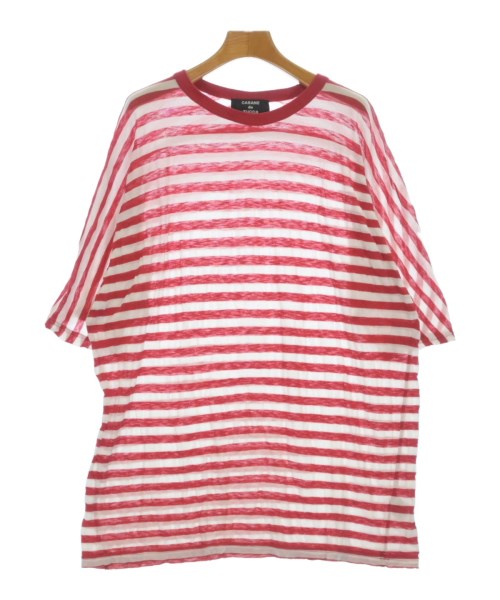 CABANE de zucca(カバンドズッカ)Tシャツ・カットソー 赤 サイズ:M/2200696809750