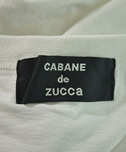 CABANE de zucca（カバンドズッカ）Tシャツ・カットソー 白 サイズ:M メンズ/2200700549221