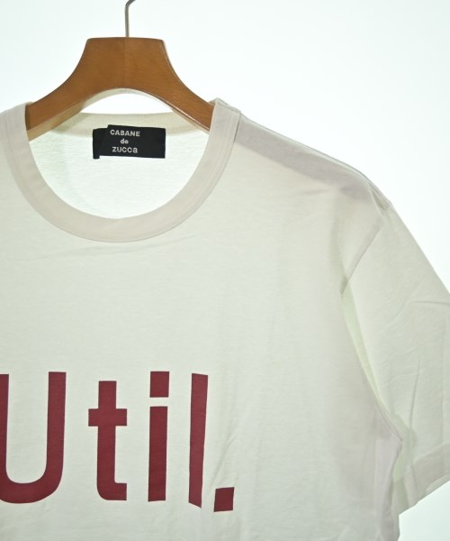 CABANE de zucca（カバンドズッカ）Tシャツ・カットソー 白 サイズ:M メンズ/2200700549221