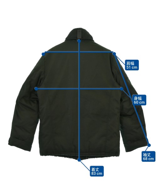 CABANE de zucca（カバンドズッカ）ダウンジャケット/ダウンベスト 黒 サイズ:S メンズ/2200654926017