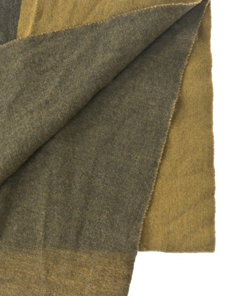 CABANE de zucca（カバンドズッカ）マフラー 黄 サイズ:- メンズ/2200645542080