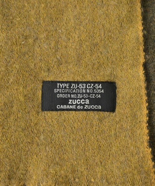 CABANE de zucca（カバンドズッカ）マフラー 黄 サイズ:- メンズ/2200645542080