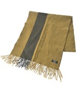 CABANE de zucca（カバンドズッカ）マフラー 黄 サイズ:- メンズ/2200645542080