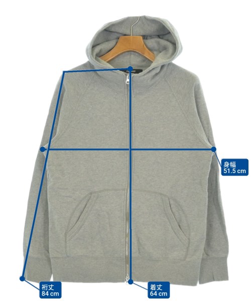 CABANE de zucca（カバンドズッカ）パーカー グレー サイズ:M メンズ/2200635982018