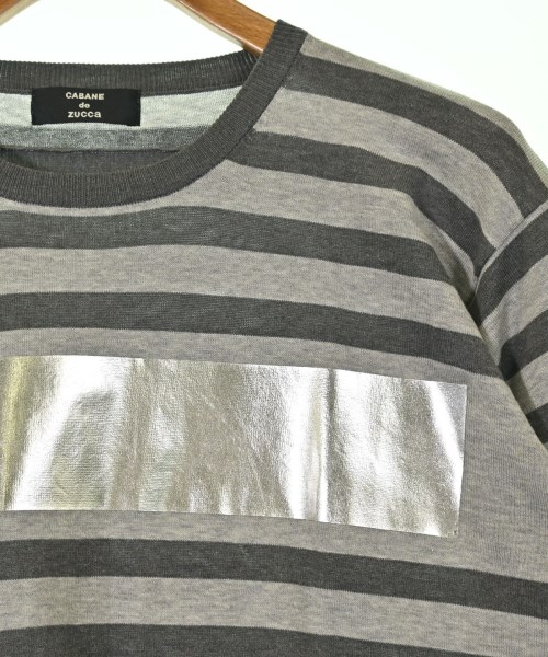 CABANE de zucca（カバンドズッカ）ニット・セーター グレー サイズ:M メンズ/2200652161151