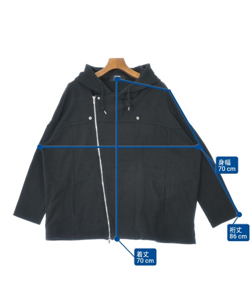 CABANE de zucca（カバンドズッカ）パーカー 黒 サイズ:M メンズ/2200650379015