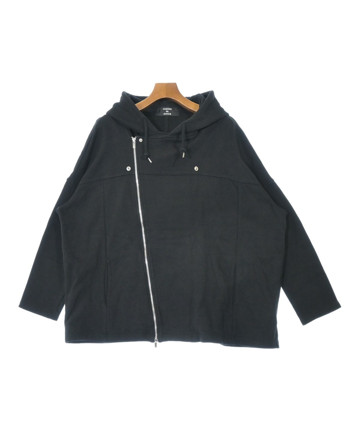 CABANE de zucca（カバンドズッカ）パーカー 黒 サイズ:M メンズ