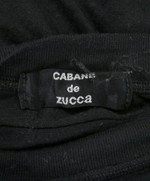 CABANE de zucca（カバンドズッカ）Tシャツ・カットソー 黒 サイズ:M メンズ/2200702042720