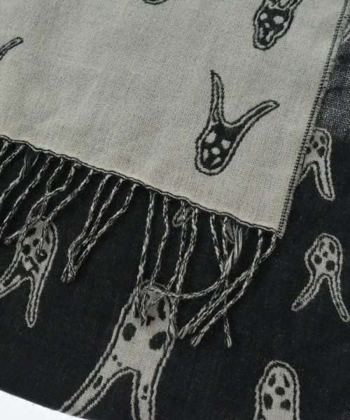 CABANE de zucca（カバンドズッカ）マフラー 黒 サイズ:- メンズ/2200658863738