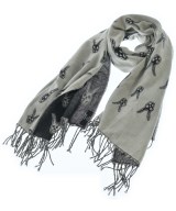 CABANE de zucca（カバンドズッカ）マフラー 黒 サイズ:- メンズ/2200658863738