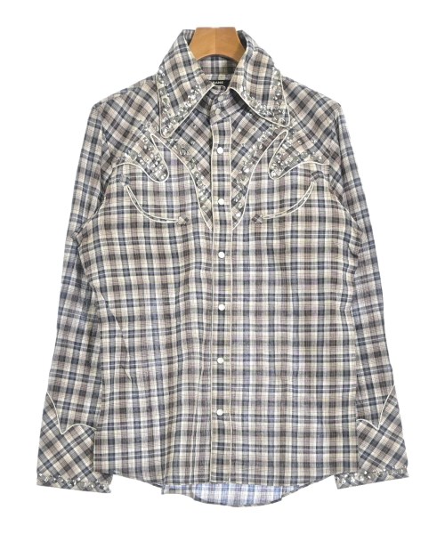 CABANE de zucca(カバンドズッカ)カジュアルシャツ 紺 サイズ:M/2200658863769