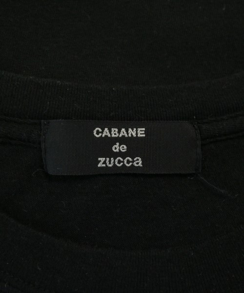 CABANE de zucca（カバンドズッカ）Tシャツ・カットソー 黒 サイズ:M メンズ/2200664541033