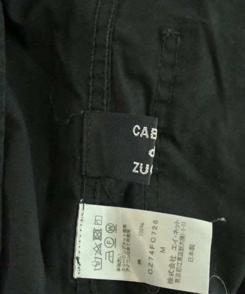 CABANE de zucca（カバンドズッカ）その他 黒 サイズ:M メンズ/2200721214016