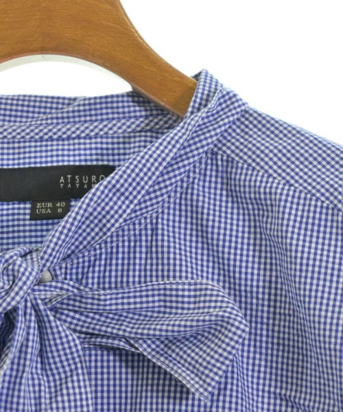 ATSURO TAYAMA（アツロータヤマ）ブラウス 青 サイズ:40(M位) レディース/2200658040023
