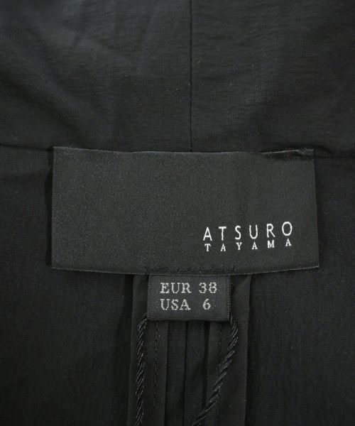 ATSURO TAYAMA（アツロータヤマ）その他 黒 サイズ:38(M位) レディース/2200658040092