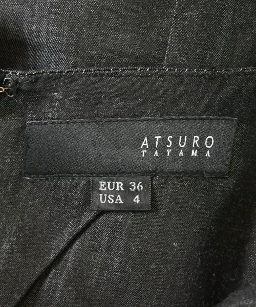 ATSURO TAYAMA（アツロータヤマ）ワンピース グレー サイズ:36(S位) レディース/2200706152135
