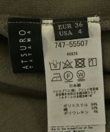 ATSURO TAYAMA（アツロータヤマ）ワンピース カーキ サイズ:36(S位) レディース/2200716892038
