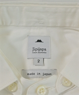 jipijapa（ヒピハパ）カジュアルシャツ 白 サイズ:2(M位) メンズ/2200620413091