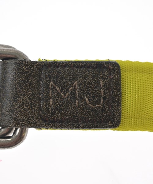 MARC BY MARC JACOBS（マーク　バイ　マーク　ジェイコブス）ベルト 黄 サイズ:- レディース/2200714512631