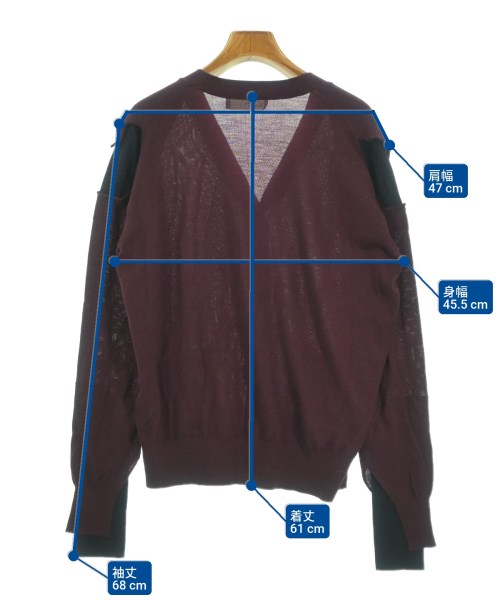 TOGA（トーガ）カーディガン 赤 サイズ:36(S位) レディース/2200620705028