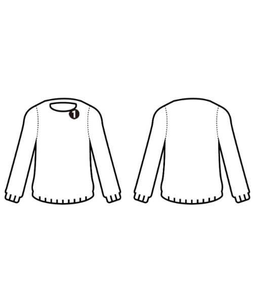 TOGA（トーガ）ニット・セーター 赤 サイズ:36(S位) レディース/2200625880300