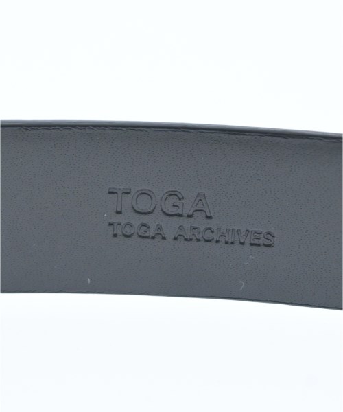 TOGA（トーガ）ベルト 黒 サイズ:- レディース/2200639747019