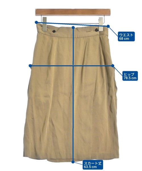 TOGA（トーガ）ひざ丈スカート ベージュ サイズ:M レディース/2200625101047