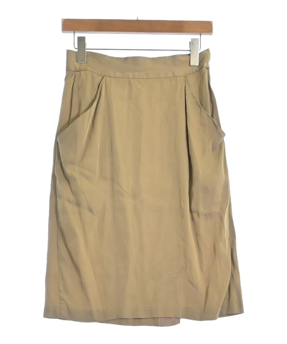 TOGA トーガ ひざ丈スカート レディース 【古着】【中古】 TOGA（トーガ）ひざ丈スカート ベージュ サイズ:M レディース
