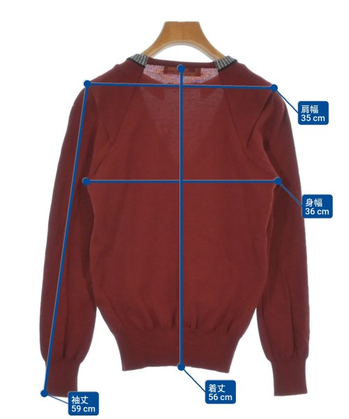 TOGA（トーガ）ニット・セーター 赤 サイズ:1(S位) レディース/2200626902032