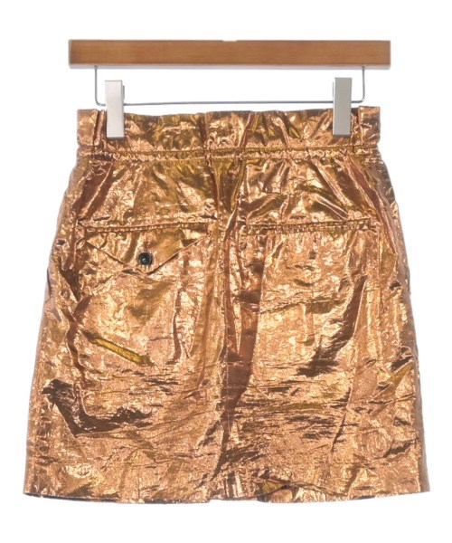 TOGA（トーガ）ミニスカート ゴールド サイズ:0(XS位) レディース/2200626902070