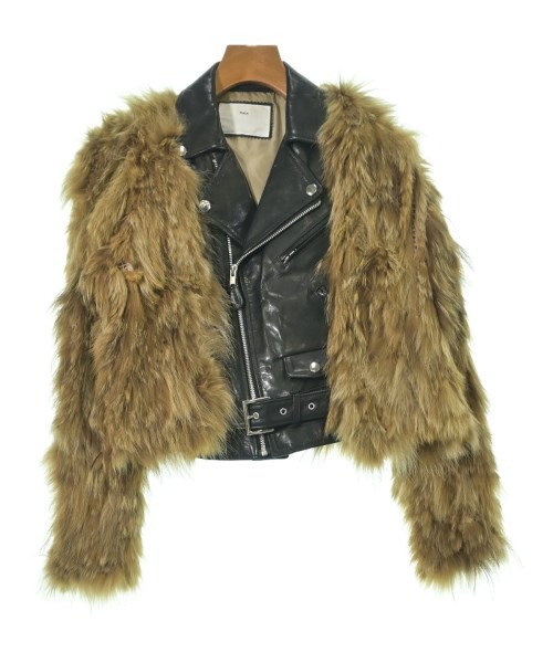 TOGA(トーガ)ライダース 茶 サイズ:36(S位)/2200642275028