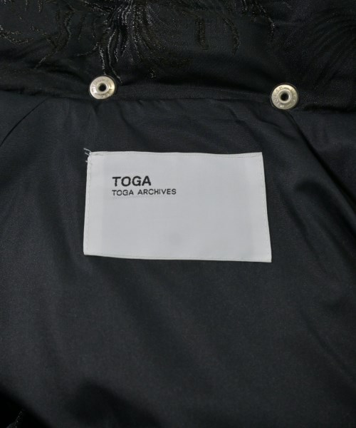 TOGA（トーガ）ダウンコート 黒 サイズ:36(S位) レディース/2200643103016
