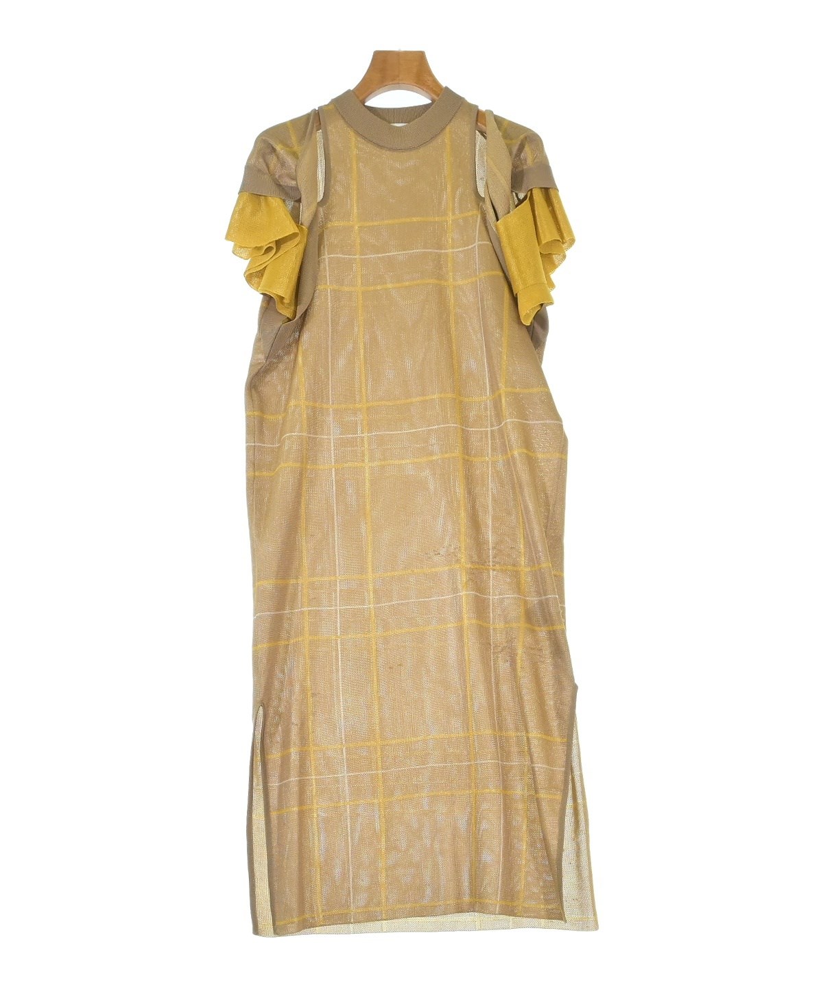 TOGA トーガ ワンピース レディース 【古着】【中古】 TOGA（トーガ）ワンピース ベージュ サイズ:36(S位) レディース