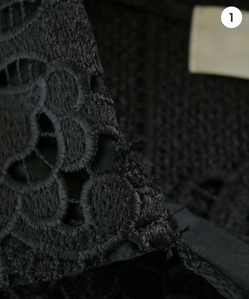 TOGA（トーガ）カジュアルシャツ 黒 サイズ:38(M位) レディース/2200644201056