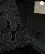 TOGA（トーガ）カジュアルシャツ 黒 サイズ:38(M位) レディース/2200644201056