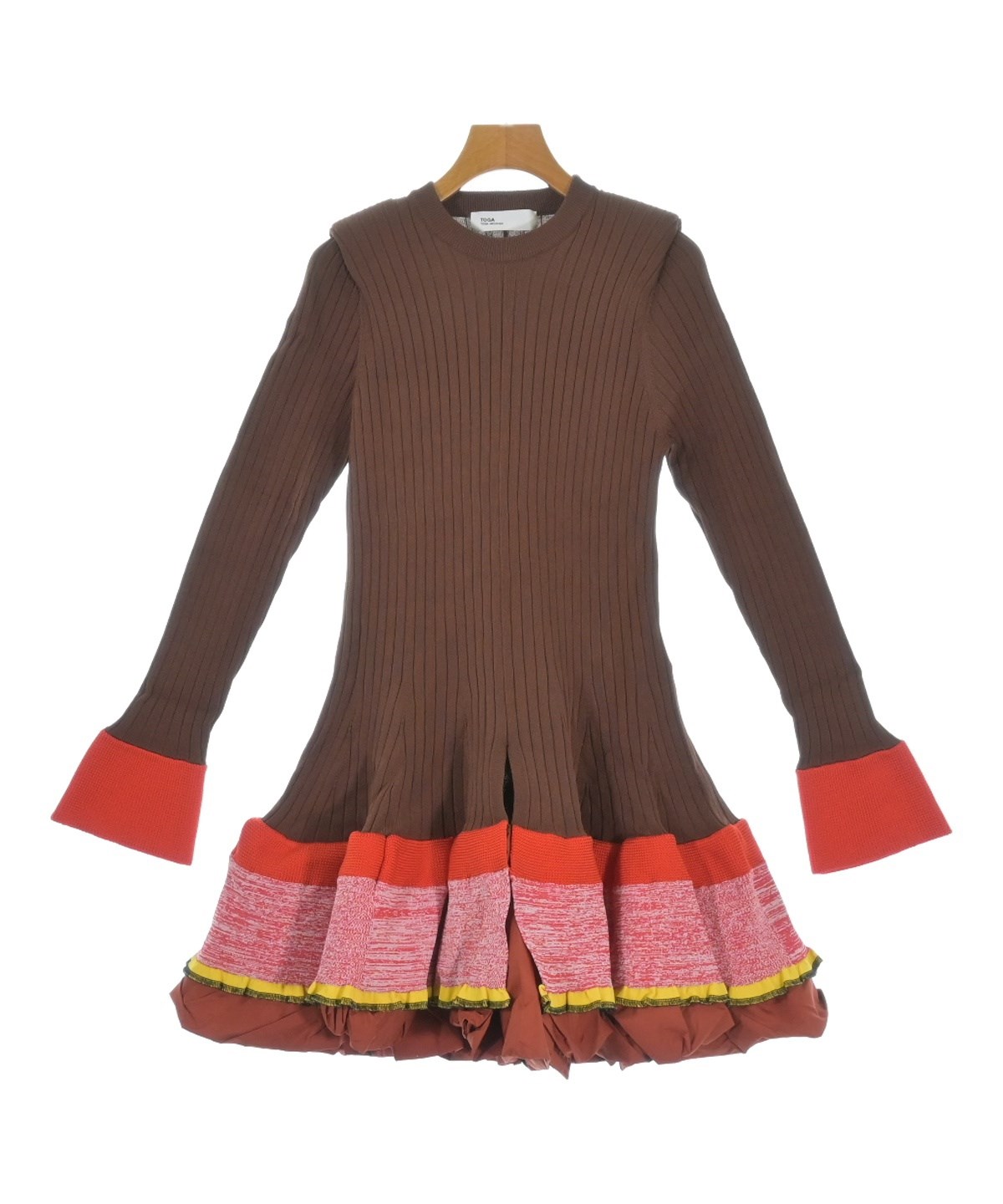 TOGA（トーガ）ニット・セーター 茶 サイズ:36(S位) レディース