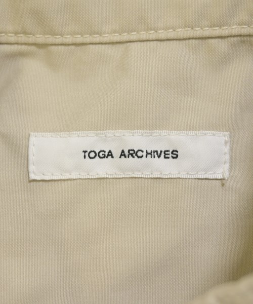 TOGA（トーガ）カジュアルシャツ ベージュ サイズ:36(S位) レディース/2200644744652