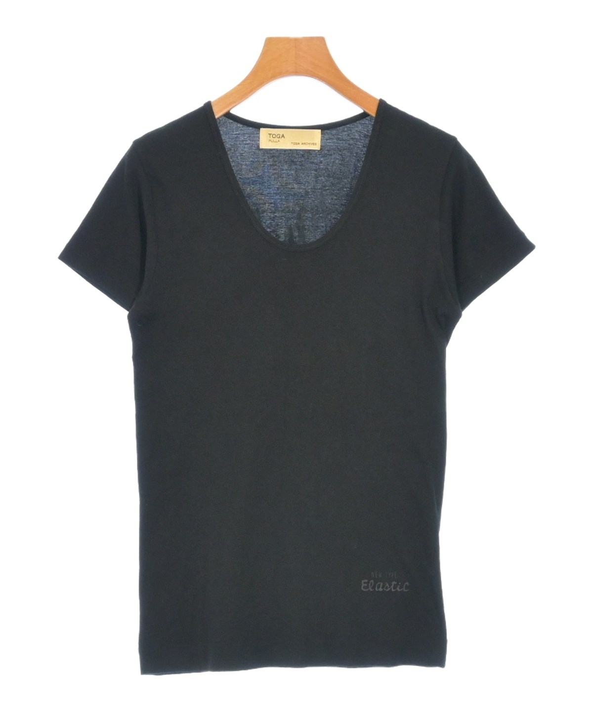TOGA トーガ Tシャツ・カットソー 黒 S 0507625Y0003 TOGA（トーガ）Tシャツ・カットソー 黒 サイズ:-(S位