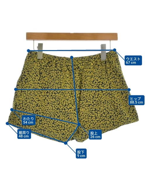 TOGA（トーガ）ショートパンツ 黄 サイズ:ONE レディース/2200616728161