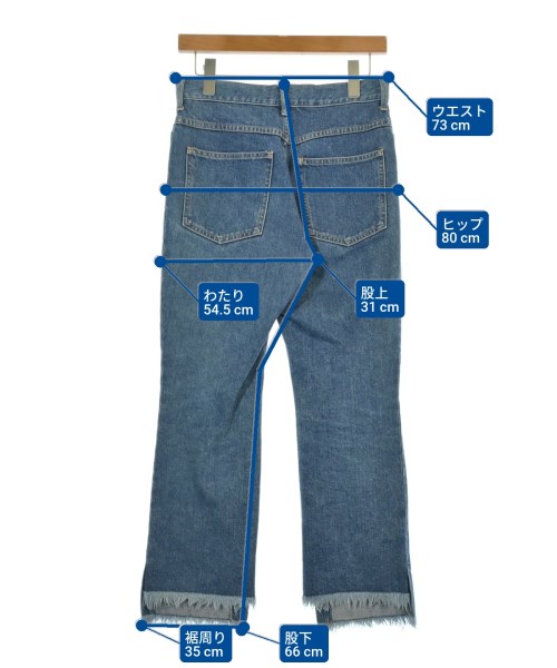 TOGA（トーガ）デニムパンツ 青 サイズ:36(S位) レディース/2200625545124