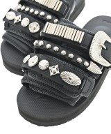 TOGA（トーガ）サンダル 黒 サイズ:23cm レディース/2200626623098