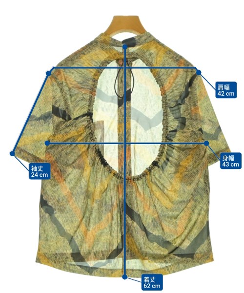 TOGA（トーガ）カジュアルシャツ 緑 サイズ:36(S位) レディース/2200507292030