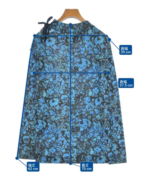 TOGA（トーガ）Tシャツ・カットソー 青 サイズ:36(S位) レディース/2200627812019